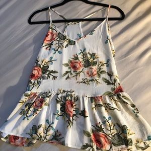 Foral tank top